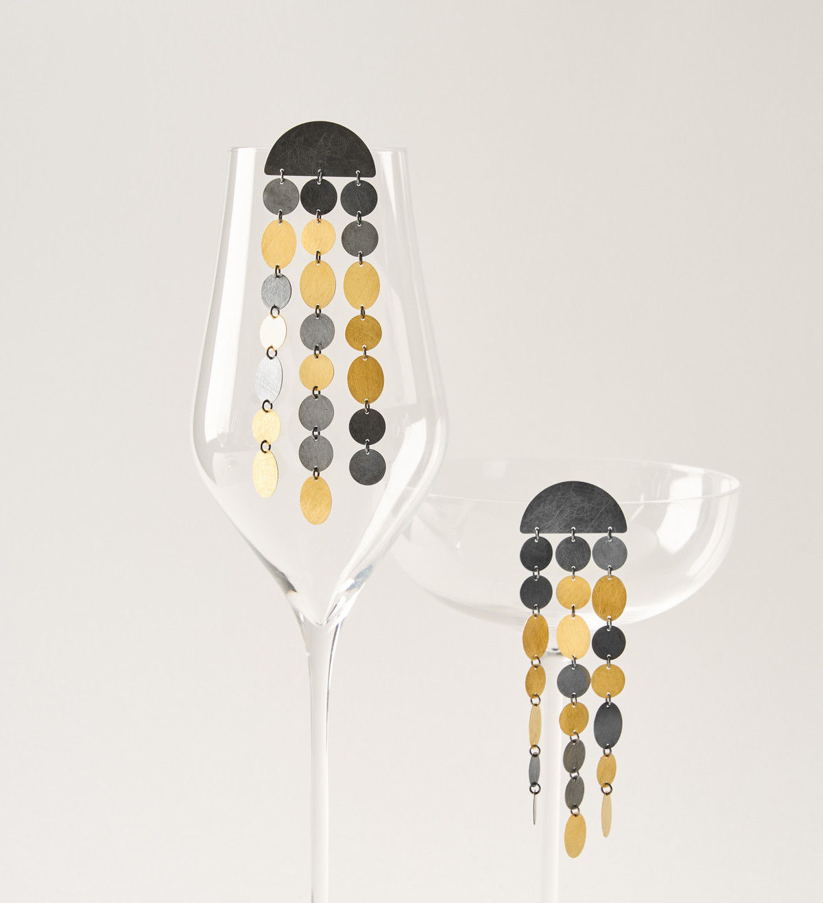 Arracades or i plata Party Duet 103mm